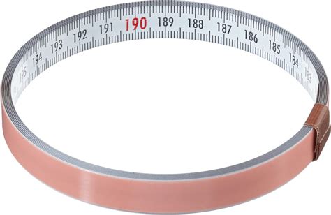 Richter Self Adhesive Tape Measure Scale From Right To Left Sk725wsa