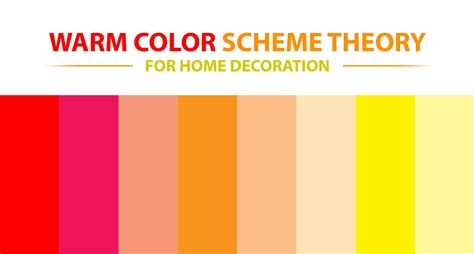 Warm Color Scheme Theory For Home Decoration Warm Color Schemes
