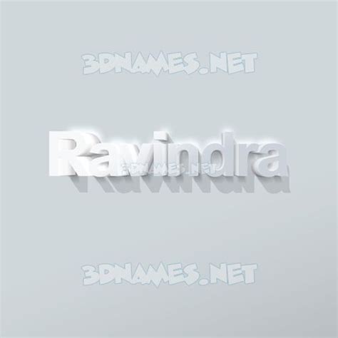 Ravindra Name Wallpaper