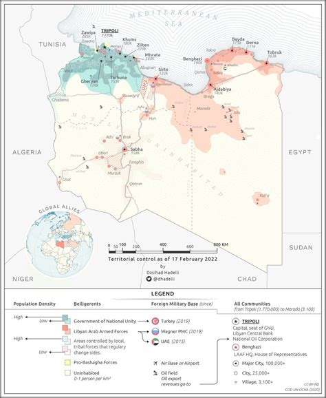 On The 11th Anniversary Of The Libyan Revolution Maps On The Web