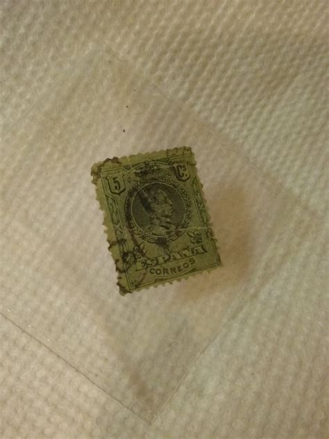 A Rare Royal Espana Stamp From The 1800s To The 1900s