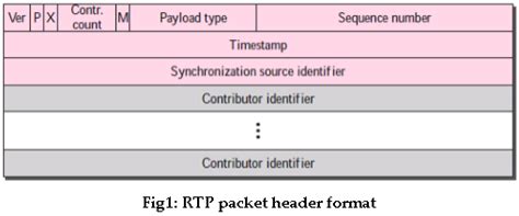 Those conditions may be affected by everything from the. Explain RTP packet header format with fields.