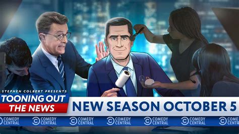 Stephen Colbert Presents Tooning Out The News New Season Trailer