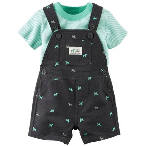 Baby Boy Carters Tee Shortall Set 38 Brl Liked On Polyvore Featuring