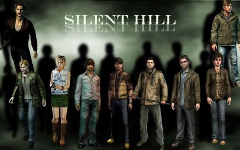 Protagonists Of Silent Hill Silent Hill Silent Hill Game Silent