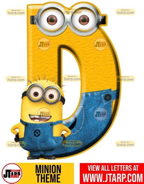 Minion Alphabet Letters And Numbers Free Printables Jtarp Design