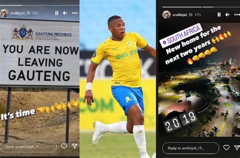 Goodbye Gauteng Andile Jali Shows New Home In The Middle East