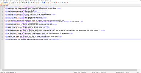 Html Notepad Html Tutorial Coding Text