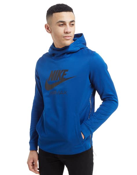 Nike Synthetic Air Max Poly Hoodie In Blue For Men Lyst