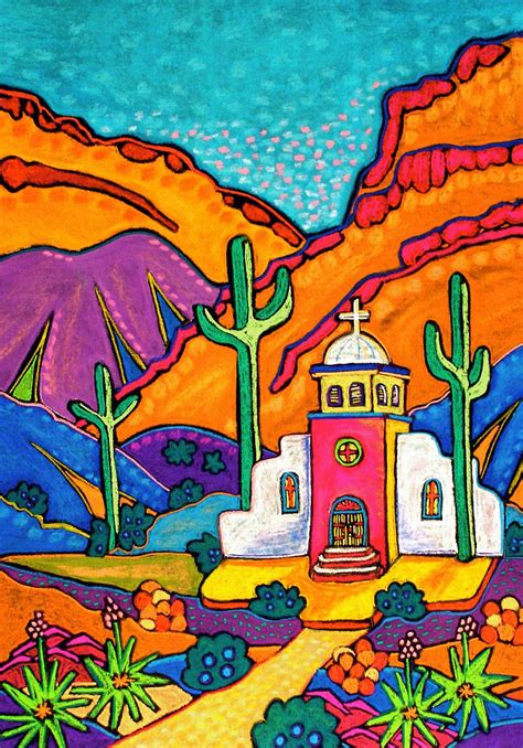 Jenny Willigrod Original Southwest Art Mexican Art Painting