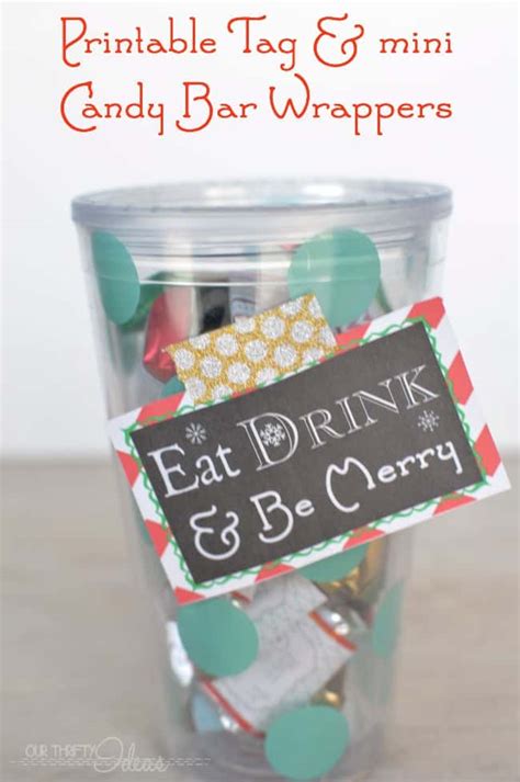 Surprise your dinner guests this thanksgiving with a special treat at dessert time. Christmas Gift Idea & Free Printables - Pretty Providence