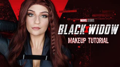 Natasha Romanoff Black Widow Cosplay Makeup And Wig Tutorial Madalyn