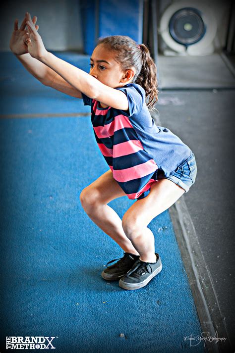 Why Start With The Blocked Squat For Kids The Brand X Method