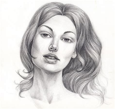 Female Face Drawing Reference At Paintingvalley Com Explore Collection Of Female Face Drawing