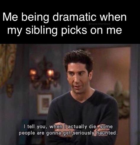 There have always been funny and serious sayings about the relationship that brothers and sisters share. Growing up with siblings | Siblings funny, Sibling memes ...