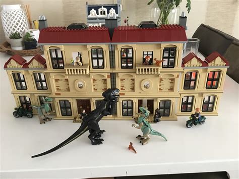 I Combined Two 75930 Sets To Create A Larger Lockwood Estate From Jurassic World Album In