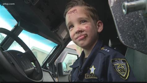 Boy Hit By A Car While Trick Or Treating Goes Back To School
