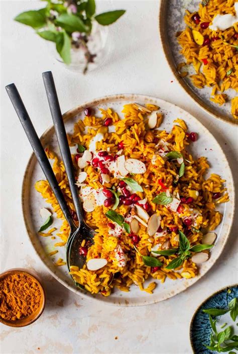 30 Minute Golden Rice Pilaf Dishing Out Health