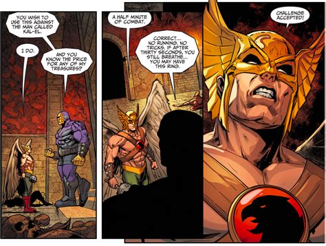 Hawkman Vs Mongul Injustice Gods Among Us Comicnewbies