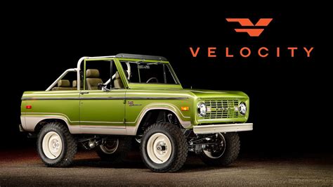 1975 Classic Ford Bronco By Velocity Restorations Youtube