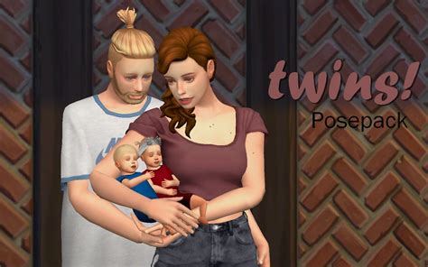 Sims 4 Newborn Twin Poses