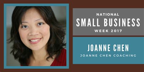 Small Business Week 2017 Joanne Chen