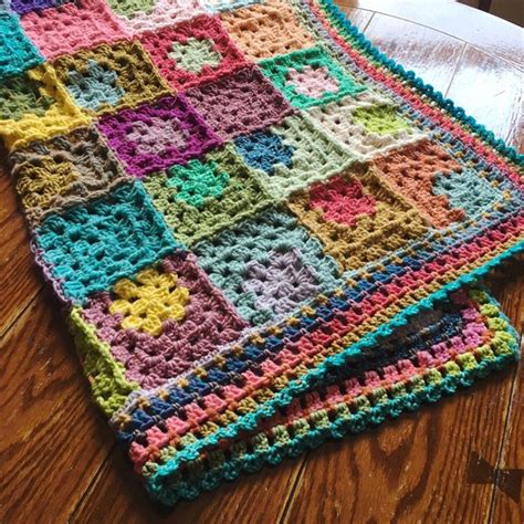 Crochet Pattern Ebookrelaxghan Seriescrochet Blanket Etsy