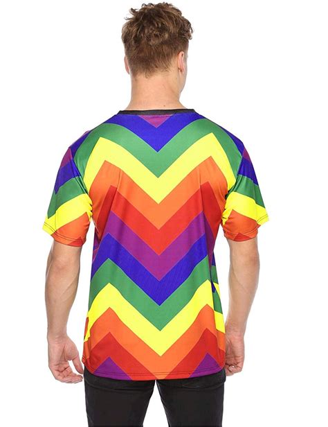 Sykooria Teenager Girls Tees Summer 3d Rainbow Shirt Rainbow Top Size