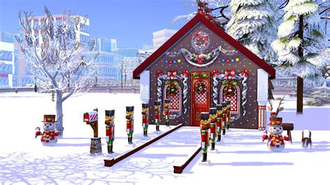 Lets Build A Gingerbread House In The Sims 4