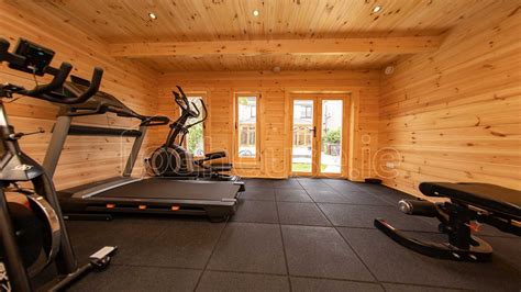 Creating A Gym Log Cabin In Your Garden Loghouse Log Cabins