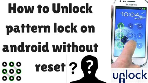 If that is the case, you need to activate the advanced. how to unlock pattern lock on android without reset - YouTube
