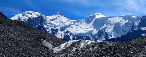 Panorama Dual Monitor Mountain Snow Wallpaper 5536x2160 601322