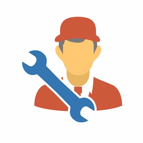 Repairman Serviceman Male Man Repair Repair Profile User Icon