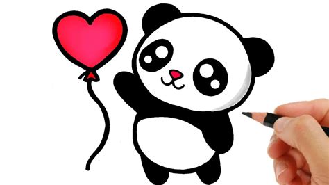 CÓmo Dibujar Un Panda Facil Passo A Passo