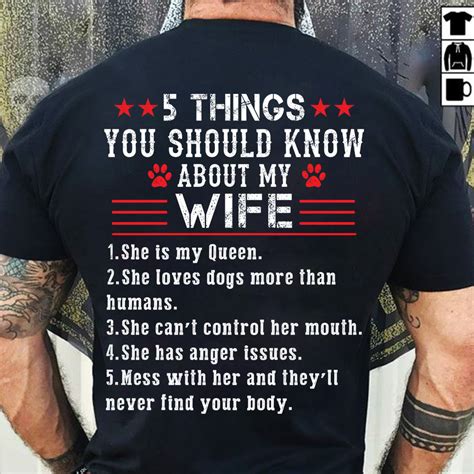 5 Things You Should Know About My Wife Shirts Shop