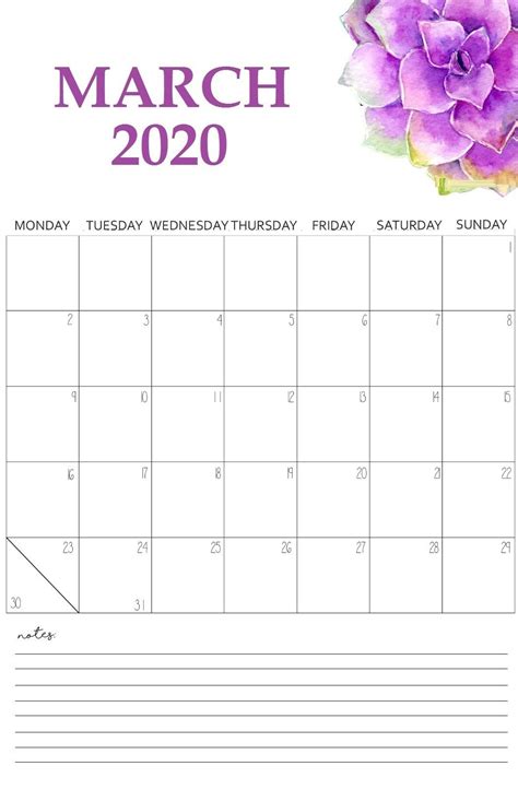 Pin On Monthly Calendar C28