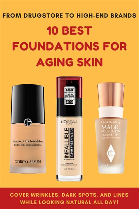Best Foundations For Aging Skin Natural Looking Products Of 2019