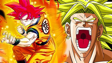 Super Saiyan God Goku Vs Broly Dragon Ball Xenoverse Youtube