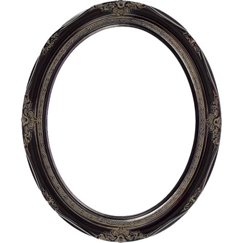 Classics Series 14 Rosewood 8x10 Oval Frame