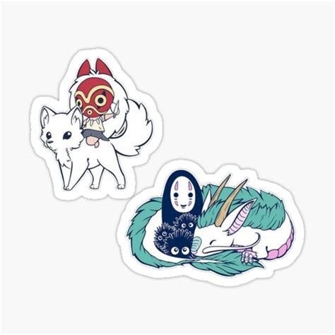 Studio Ghibli Stickers Redbubble