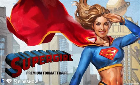 Supergirl Comic Box Commentary Sideshow Collectibles Supergirl Premium