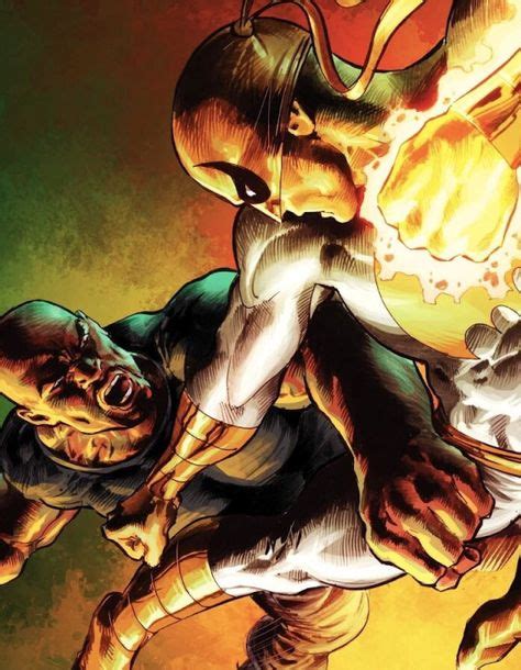 Luke Cage Vs Iron Fist By Mike Deodato Iron Fist Marvel Comics Iron