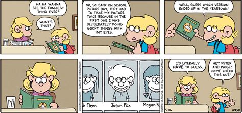 Goofy Eyes School Foxtrot Comics By Bill Amend