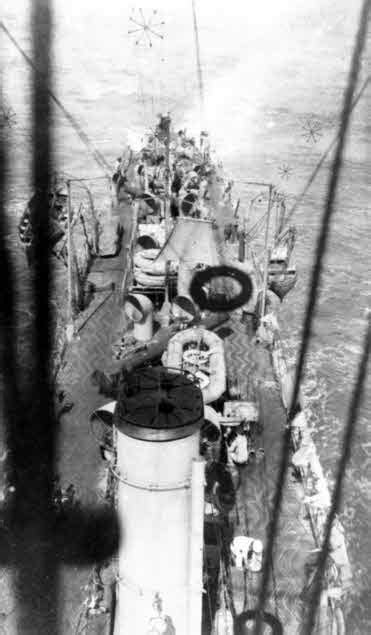 View Of Hmas Parramatta From The Crows Nest