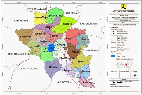 Download Peta Kabupaten Rembang Jawa Tengah 