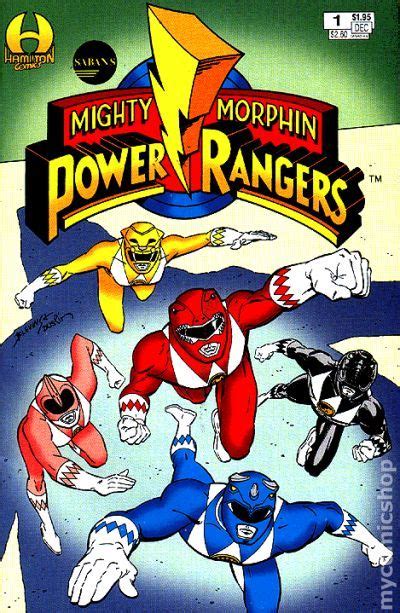 Vintage 1994 Mmpr Comic All 6 Og Power Rangers Autograph Reserved