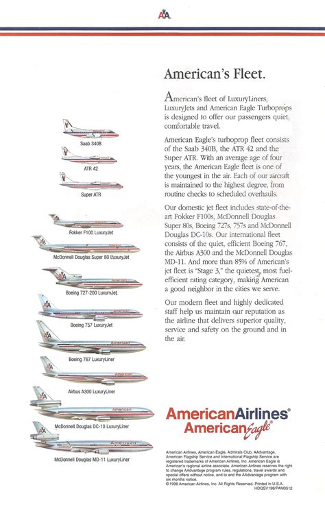1998 American Airlines Fleet American Airlines Free Download