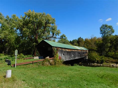 Hammond Covered Bridge Pittsford Vermont Constructed In 1 Flickr