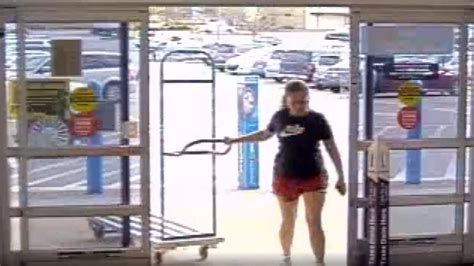 Video Of Shoplifter Wanted For Stealing Walmart Tv Wach