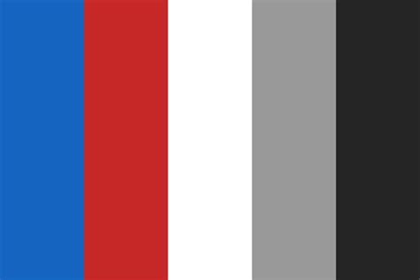 Red White Blue Color Palette